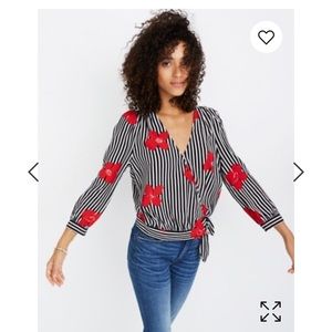 Madewell candied orchid top